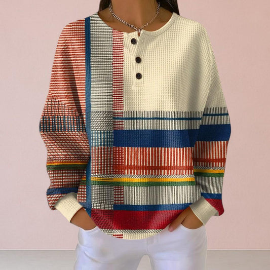 Rūtainais Džemperis Ilma